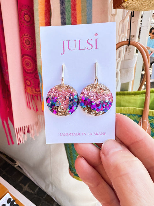 Elegant Glitter Earrings