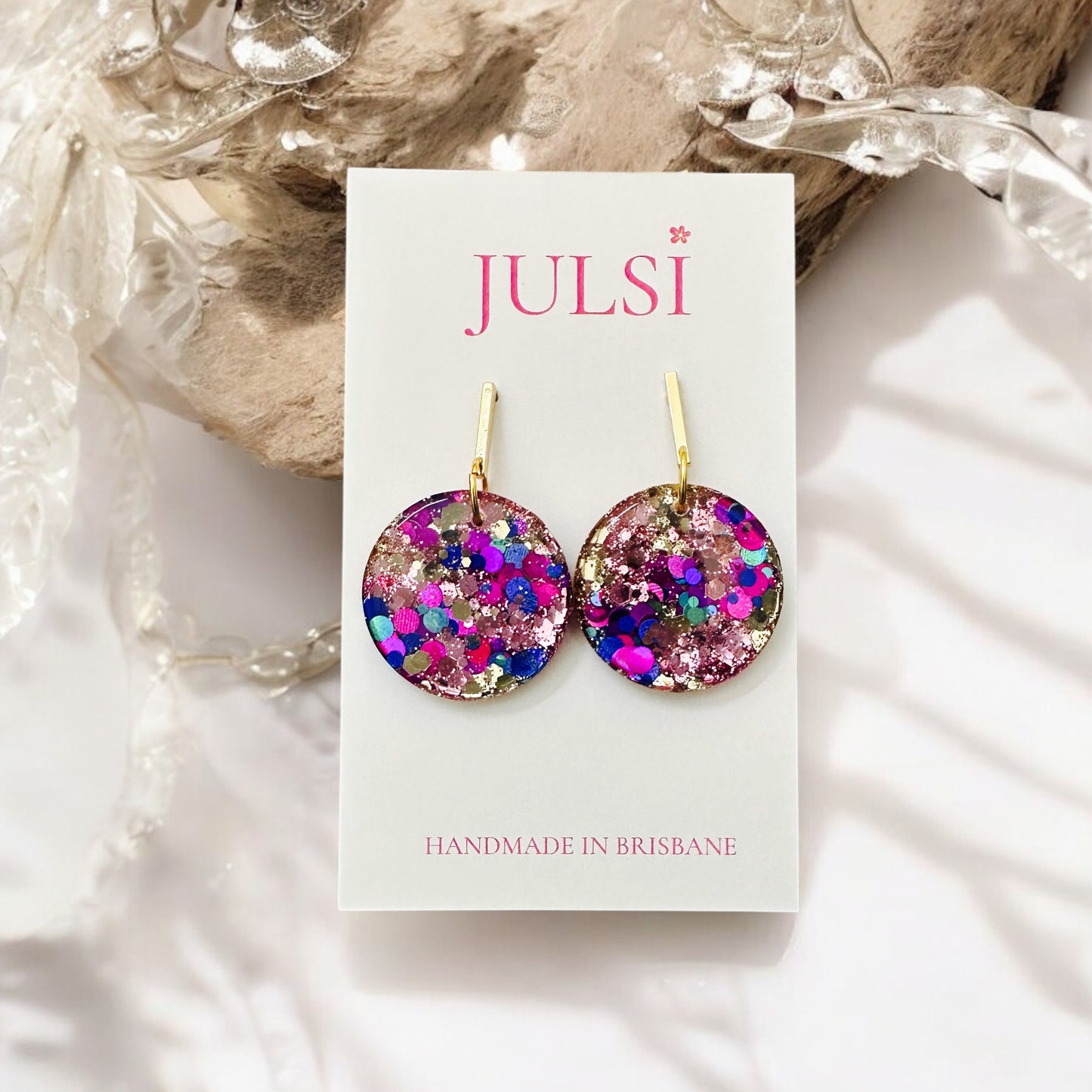 Elegant Glitter Earrings